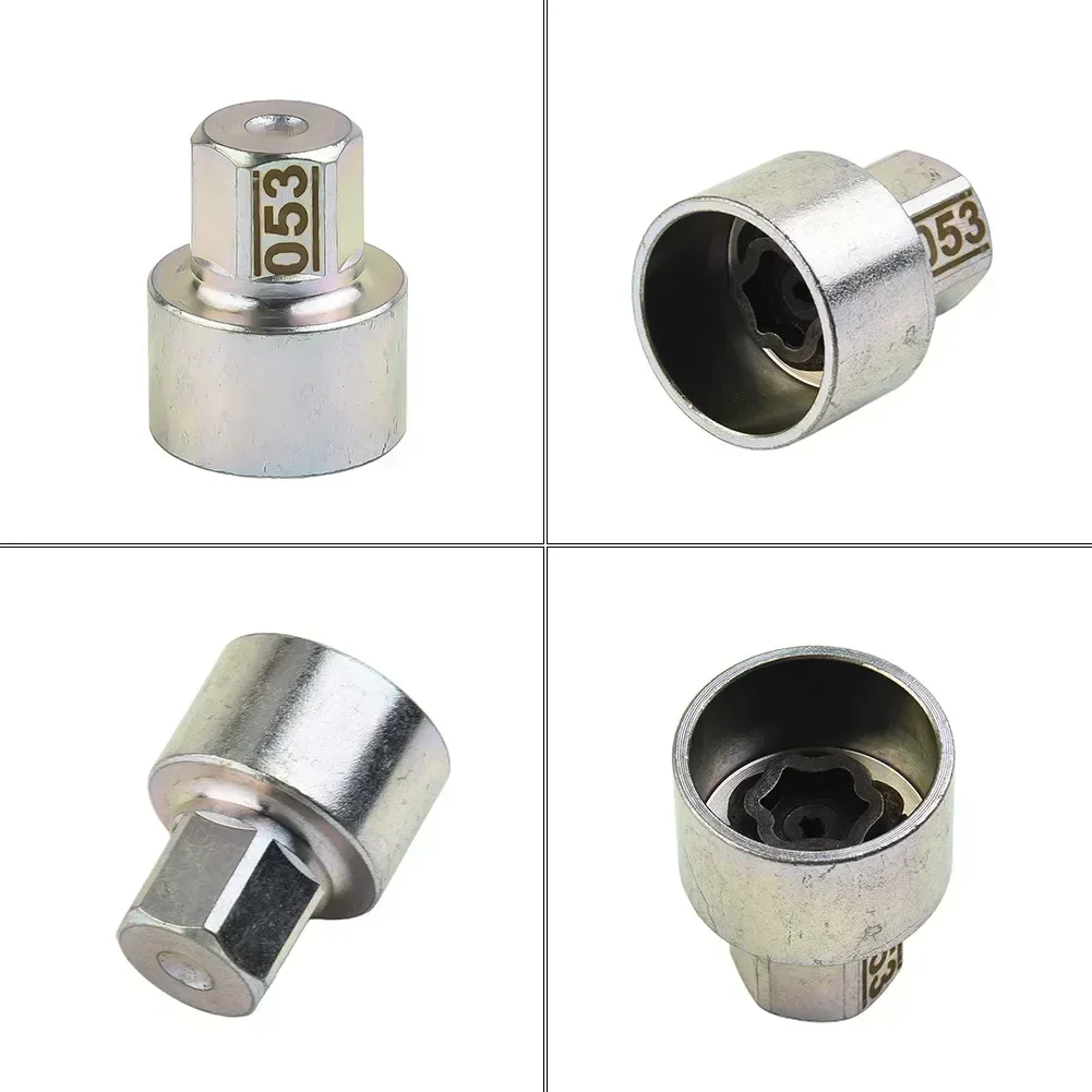 1PCS #13Teeth - #23Teeth Anti-theft Wheel Bolt Lock Nut Key Adapter For BMW 1 3 5 6 7 Series Mini X2 X3 X4 X6