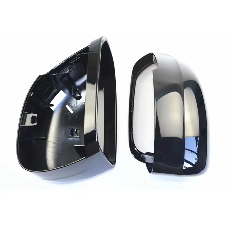 

For 18-22 Volvo XC60 V90 S60 S90 reverse mirror housing Rear view mirror cover black bright frame