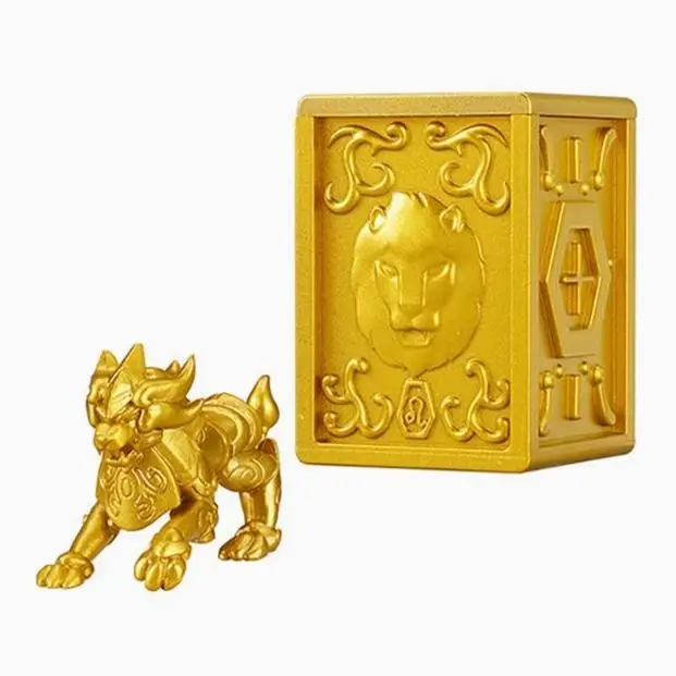 Bandai Saint Seiya Panno Oro Action Figures Modello Raccogliere Ornamenti EX CASHAPON Leo Bilancia Scorpione Vergine Ufficiale Genuino