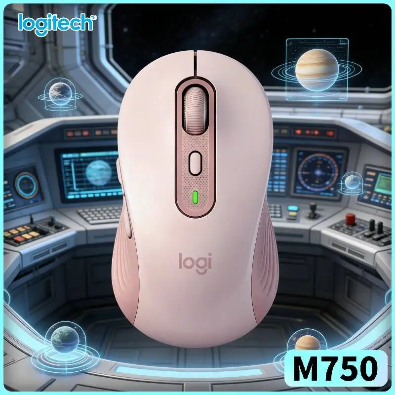 

Logitech M750 Office Wireless Mouse, Quiet Clicks, Ergonomic Design, Great for Students & Professionals M650/M350/M220/M185/M280