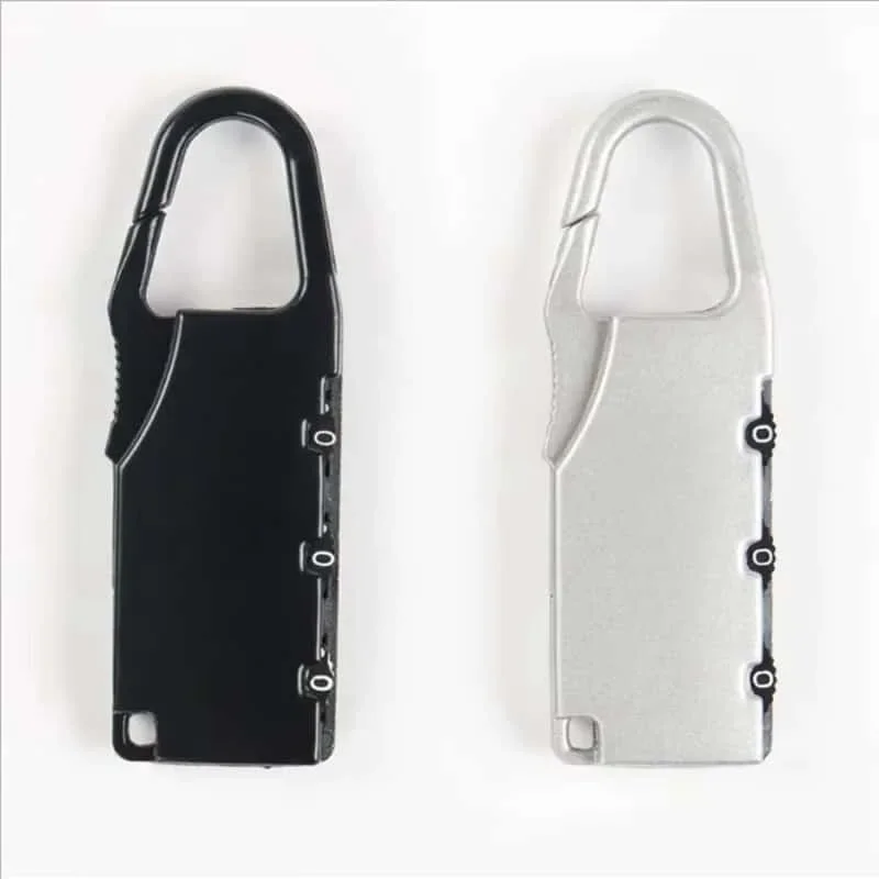 Alloy Combination Code Number Lock Padlock Luggage Lock For Zipper Bag Backpack Handbag Drawer Cabinet Luggage Lock Tools