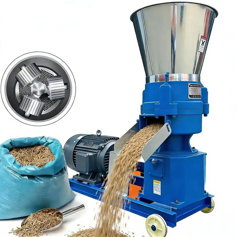

Pellet Mill Animal Machine Flat Die Livestock Feed For Pig Horse Cattle Sheep