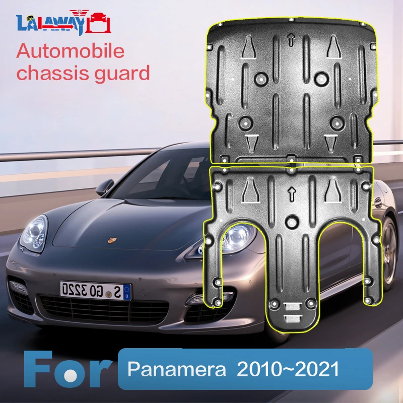 

For Panamera 2012 2010 2011 13 14 15 16 17 2018 2019 2020 2021 3D Engine chassis shield Bottom protection board Car Accessories