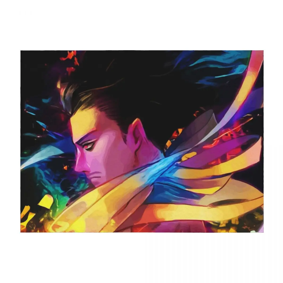 

Neon Head Throw Blanket Thins Beautifuls Thin Blankets Sofas Of Decoration Blankets