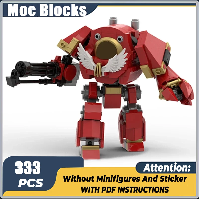

Moc Building Bricks Технология Популярные игры Молот Битва Ангел Мех Модель Модульные блоки Подарочные рождественские игрушки Наборы «сделай сам» Сборка