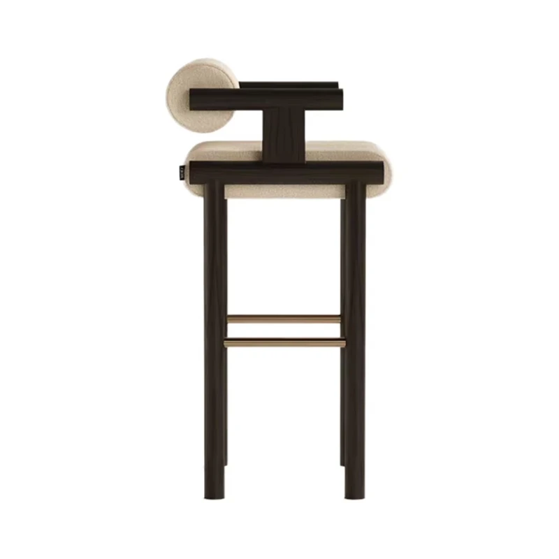 

High stool luxury metal frame new popular bar chair kitchen