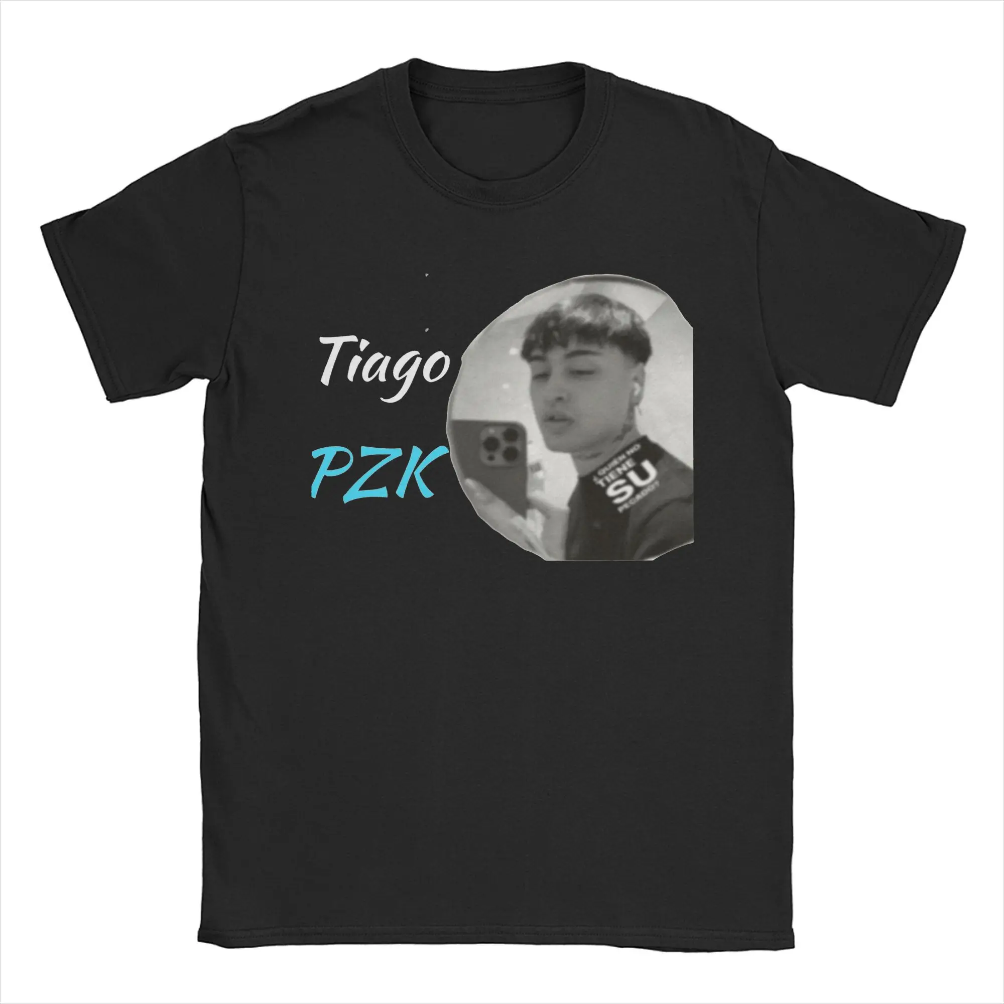 Men Women Graphic Print Cool Singer Tiago Pzk Rapper Argentina   Tee T Shirt Pure Cotton Tour 2025 T-shirts Clothing