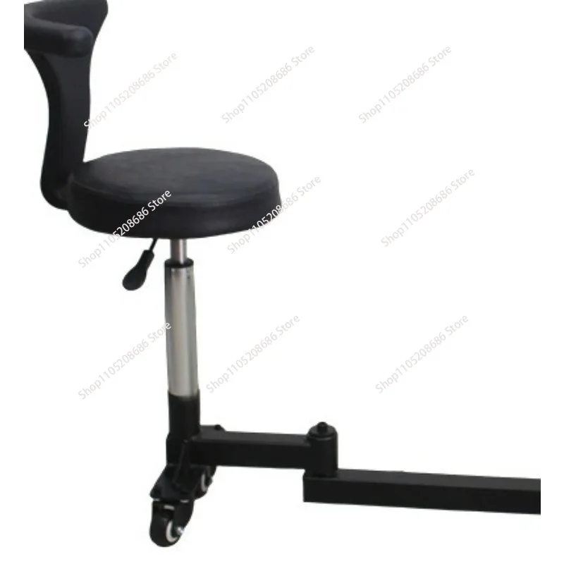 For Adjustable barber stool rotating barber chair with wheels salon  chair