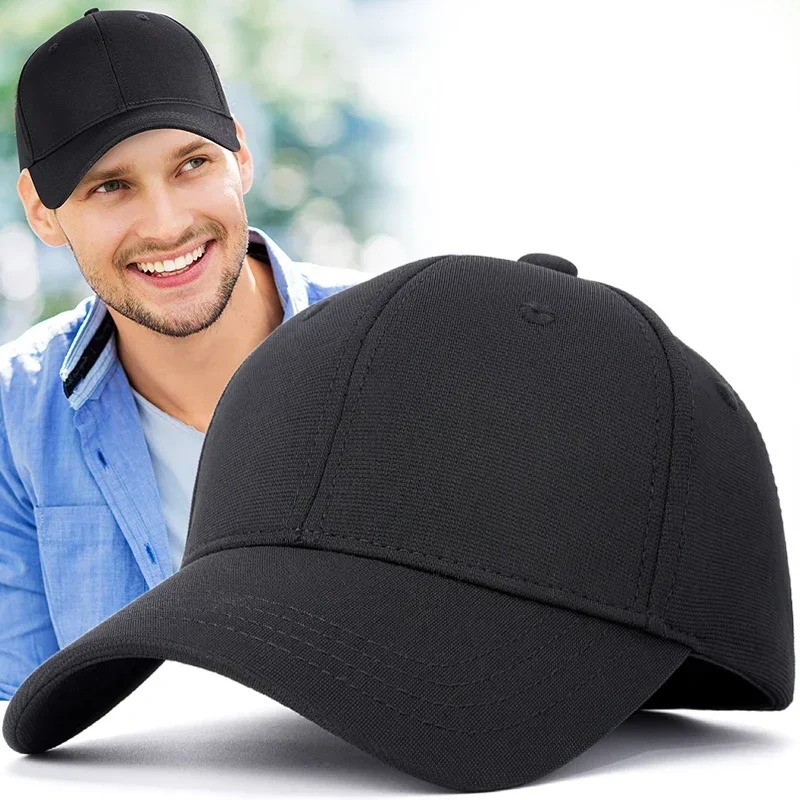 Full Closed Fashion Brand XXL Size Big Head Plus Men Women Baseball Cap Summer Back Seal Stretchable Trucker Sports Hat Hip Hop