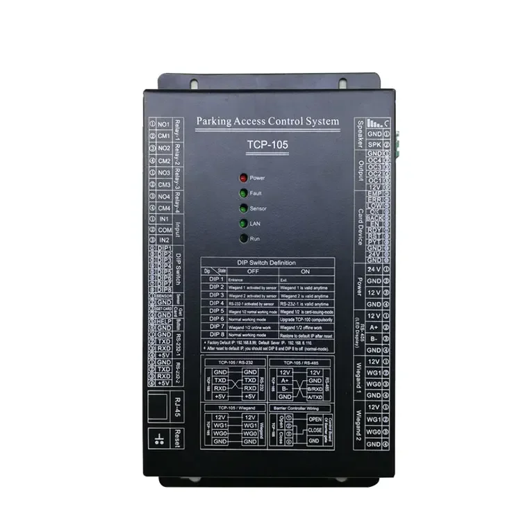 

Tenet Integrated Access & Barrier Gate Control by Parking Management System Controller DC12V/24V