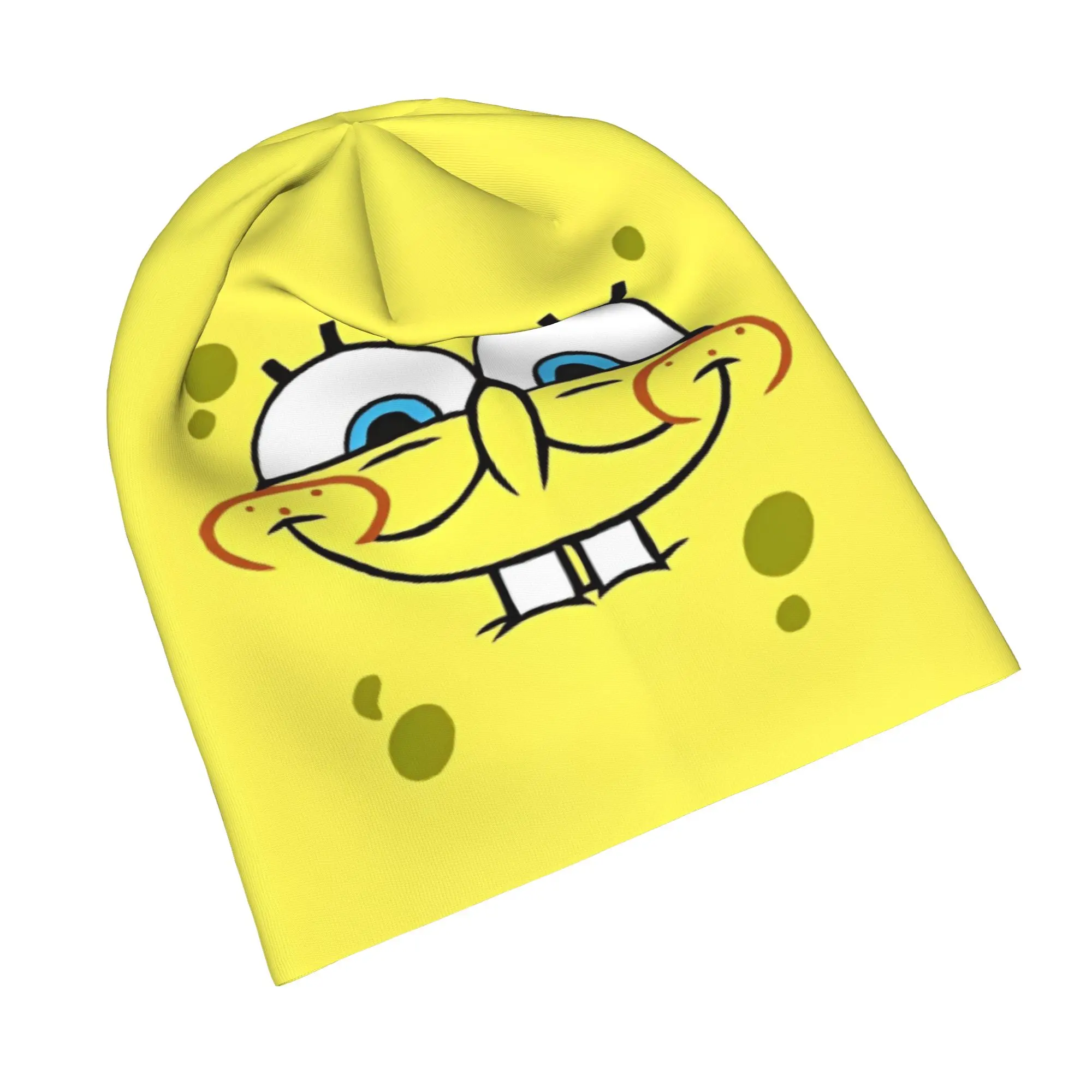 Spongebobed SquarePants Caps  Hip Hop Men Women Outdoor Skullies Beanies Hats Spring Warm Head Wrap Bonnet Knitting Hats