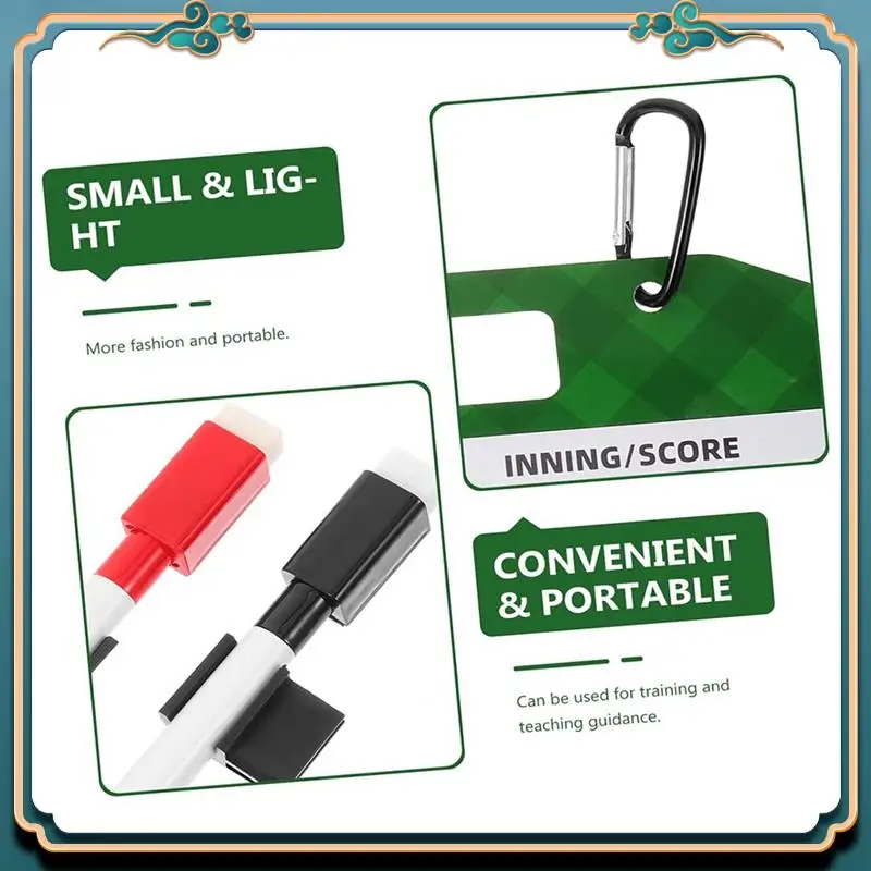 (New)-Baseball Board Magnetic Baseball Lineup Board Softball Baseball Coaching Accessories Dry Erase Marker Board Writing