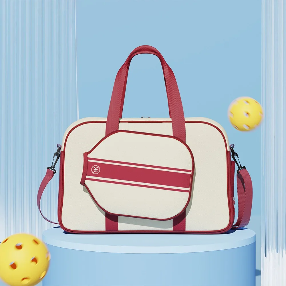 

Сумки для пиклбола большой вместимости. Водонепроницаемая съемная спортивная сумка с отделением для обуви.