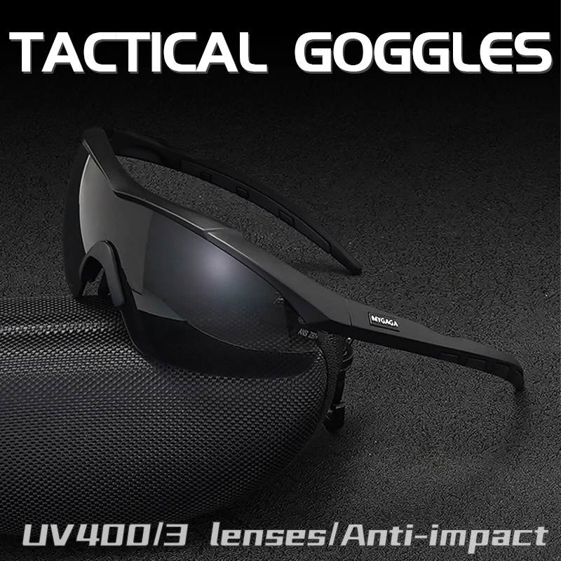 Military Tactical Eyewear Special Forces Explosion-Proof Combat Men's Bulletproof Shooting Goggles Windproof Sand Sunglasses