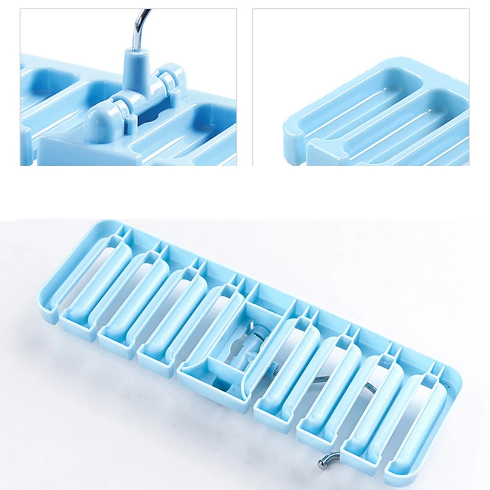 

Multipurpose Belt Rack Tie Organizer 8 Ties Holder Scarf Necktie Holder Storage Anti Slip Tie Hanger Wardrobe Closet