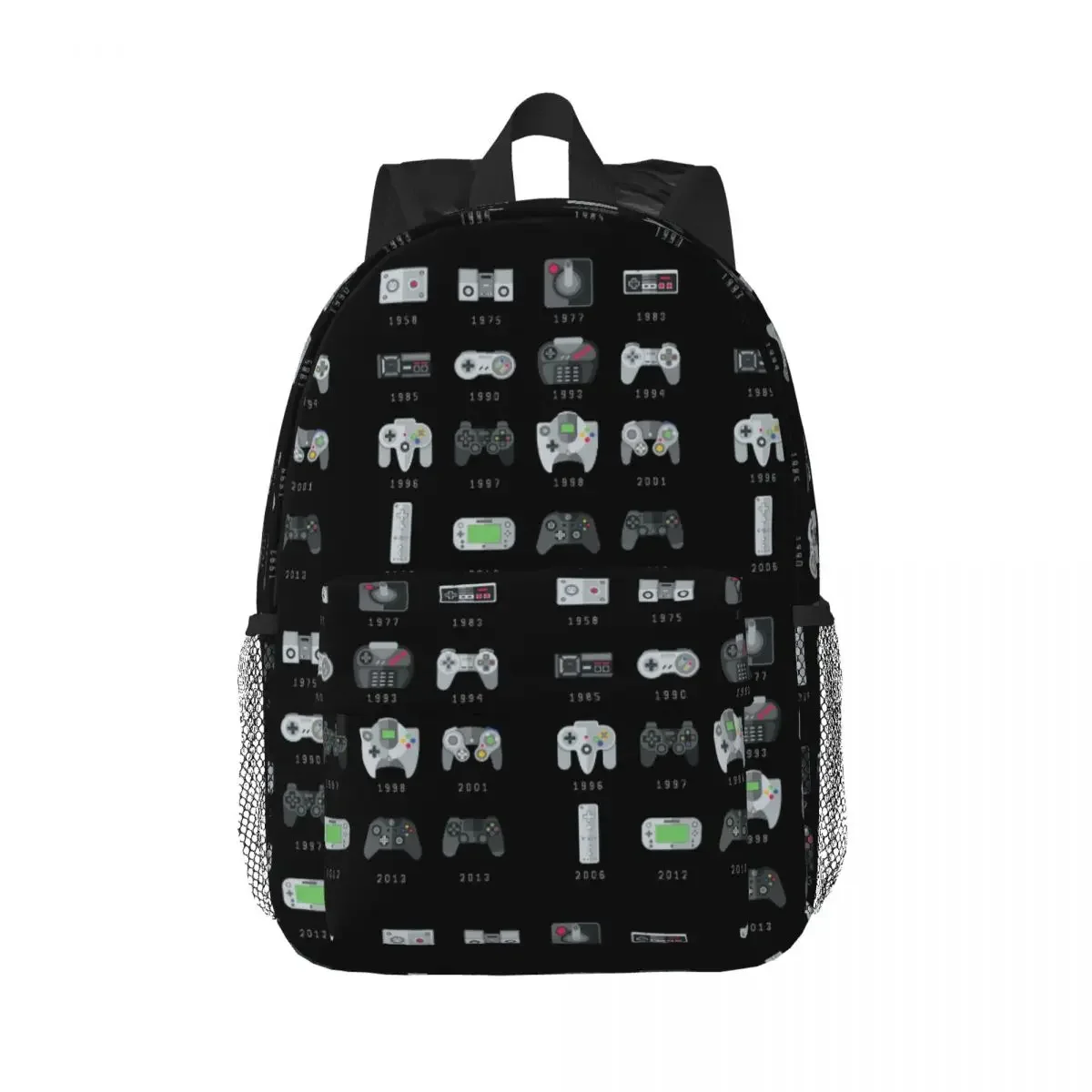 Geek Gaming Controllers Backpacks Teenager Bookbag Casual Students School Bags Laptop Rucksack Shoulder Bag Large Capacity