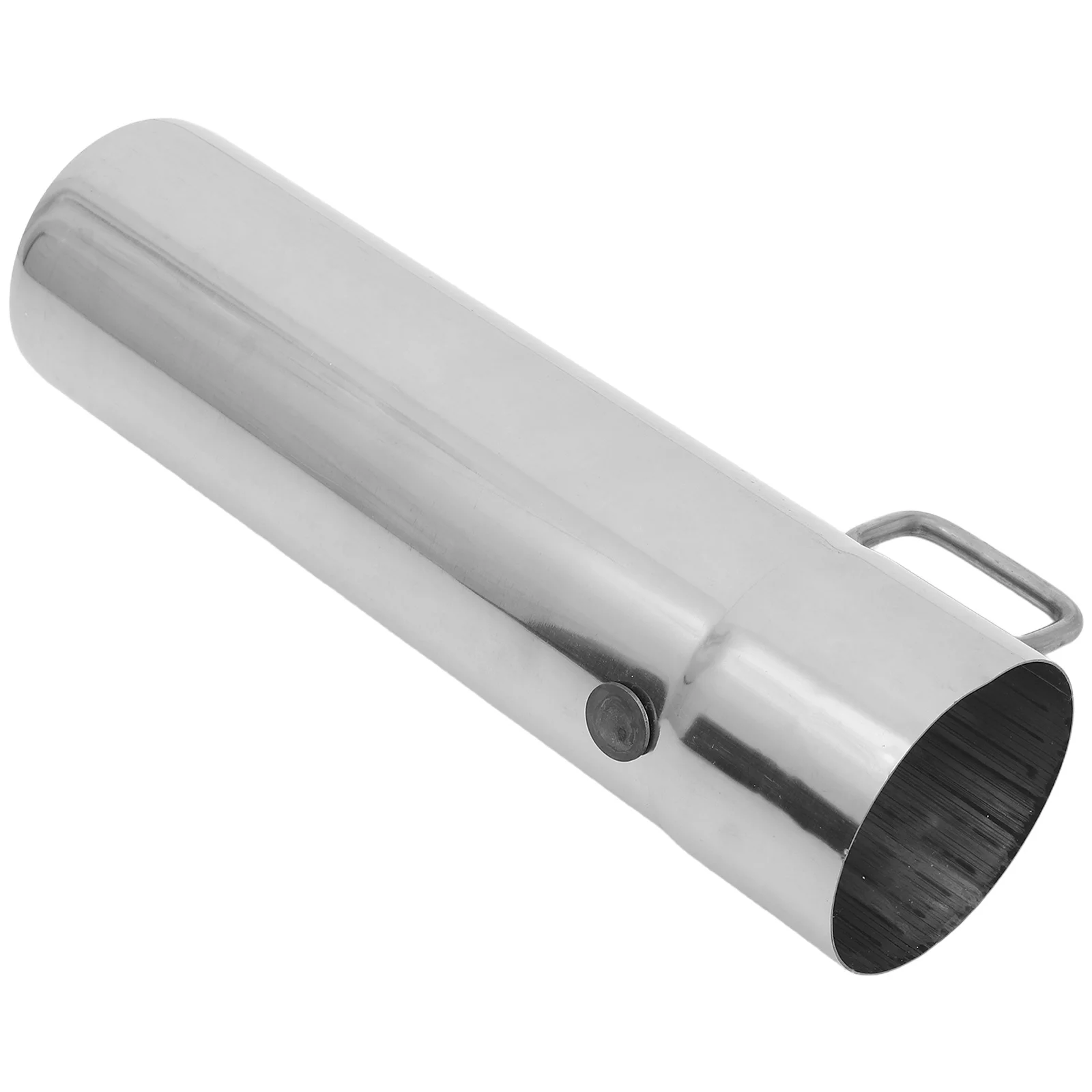 

Stainless Steel Chimney Pipe Adjustable Damper Heat Resistant Stove Flue Pipe Outdoor Camping Fire Stove Exhaust Tube