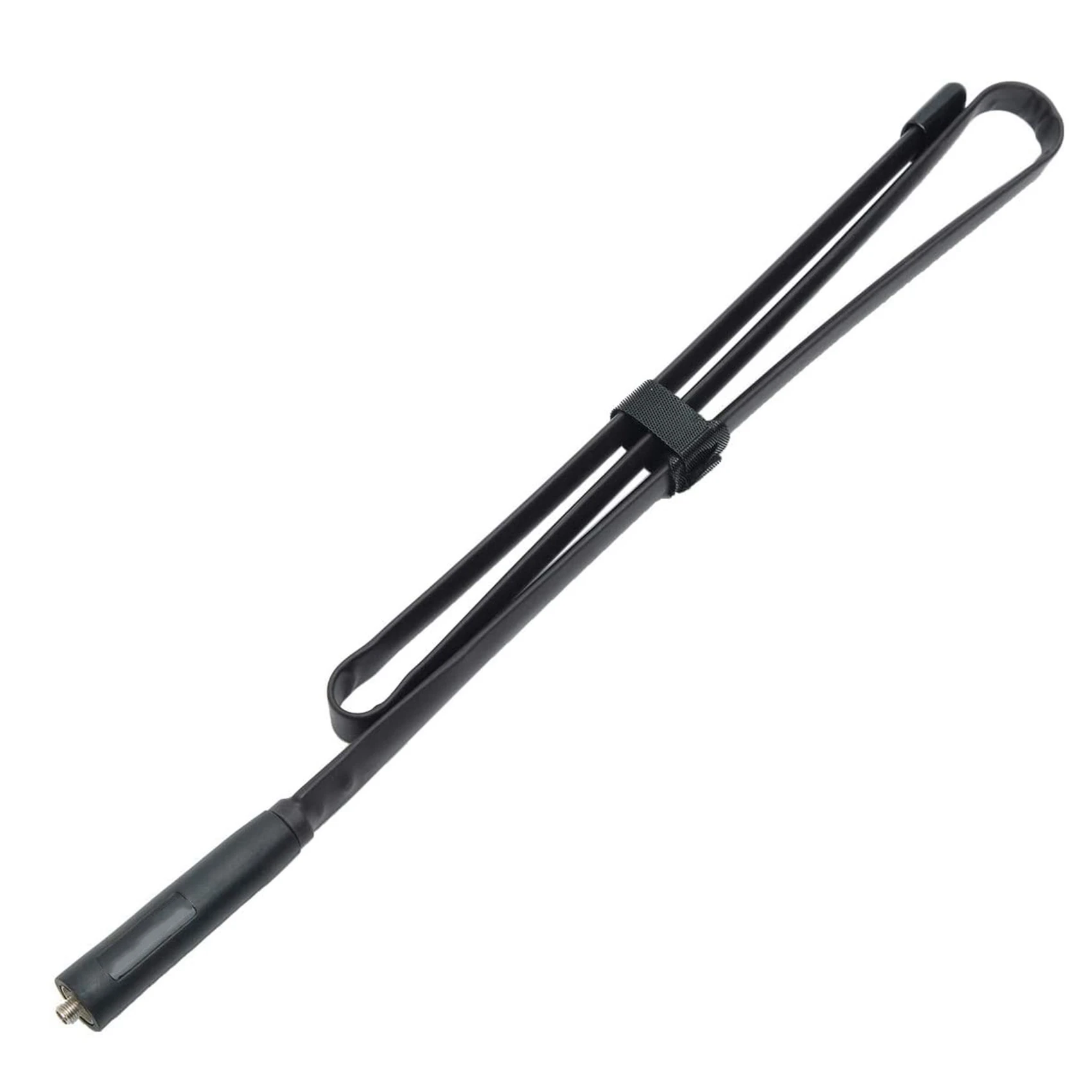 

Dual Band SMA-Female Foldable Super High Gain Antenna 144/430MHz High Gain Soft Whip Foldable Antenna for Baofeng,108cm
