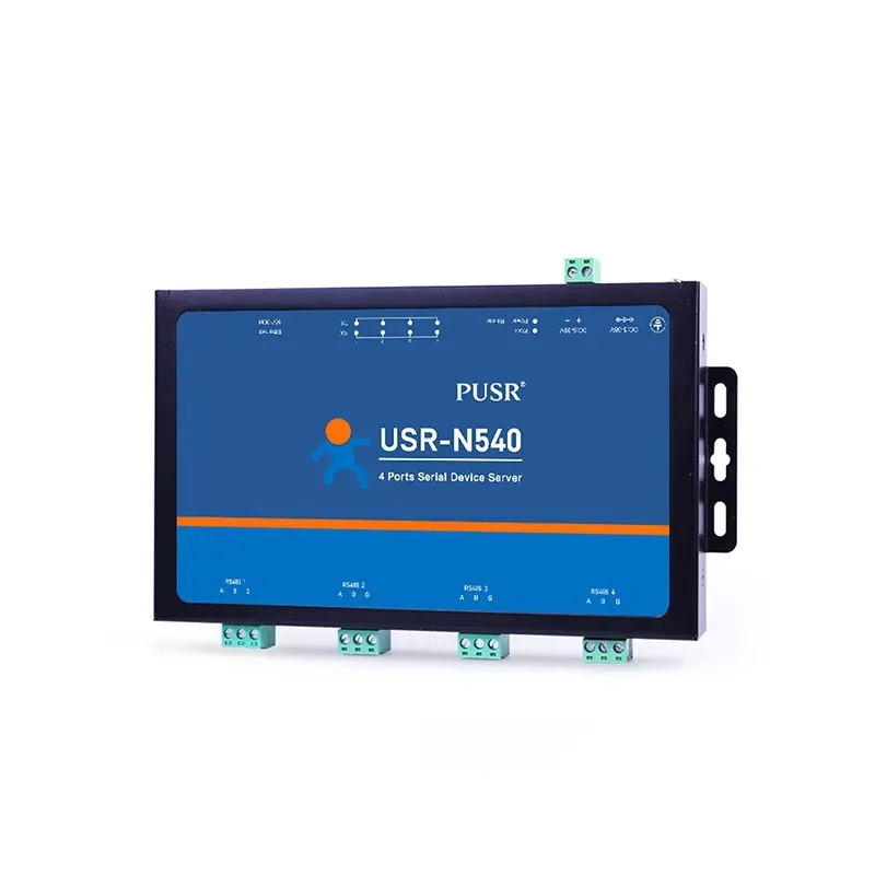 USR-N540 H7-4 Version New Serial Device Servers 4 port RS485 to Ethernet RJ45 Converter with web page DNS DHCP function