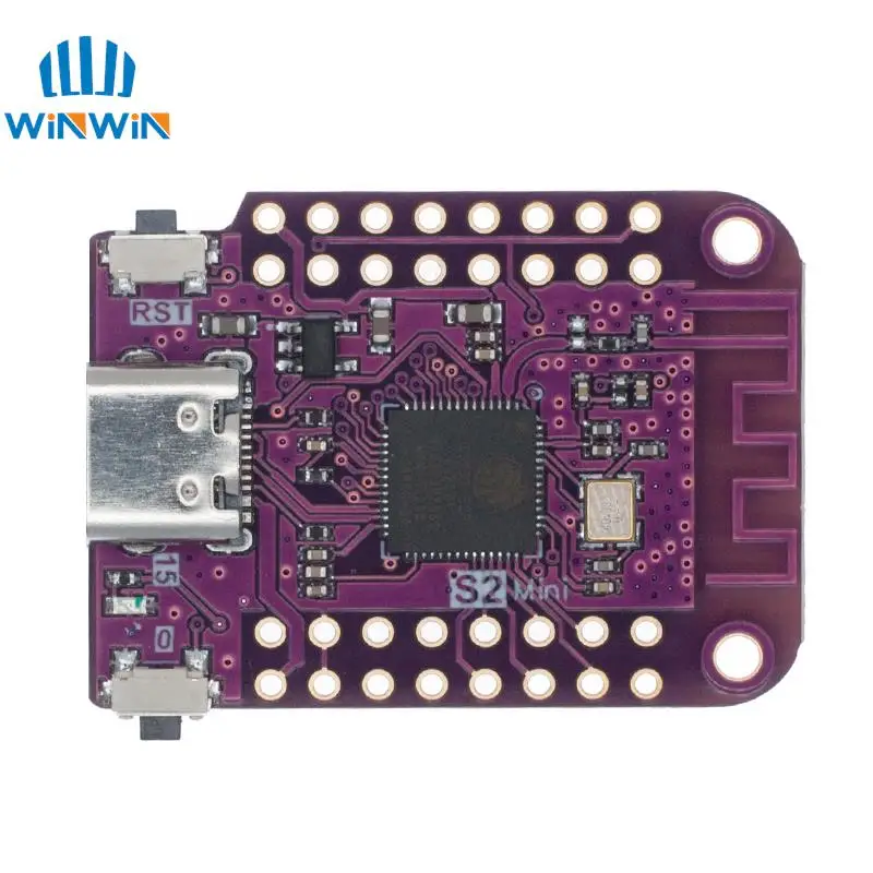 ESP32 S2 Mini V1.0.0 - LOLIN WIFI IOT Board based ESP32-S2FN4R2 ESP32-S2 4MB FLASH 2MB PSRAM MicroPython Arduino Compatible