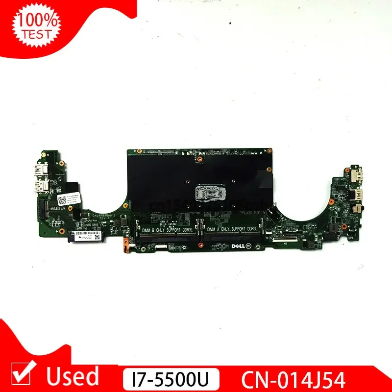 Used For Dell Inspiron 7548 Laptop Motherboard CN-014J54 014J54 14J54 DA0AM6MB8F1 SR23Y I7-5500U DDR3L