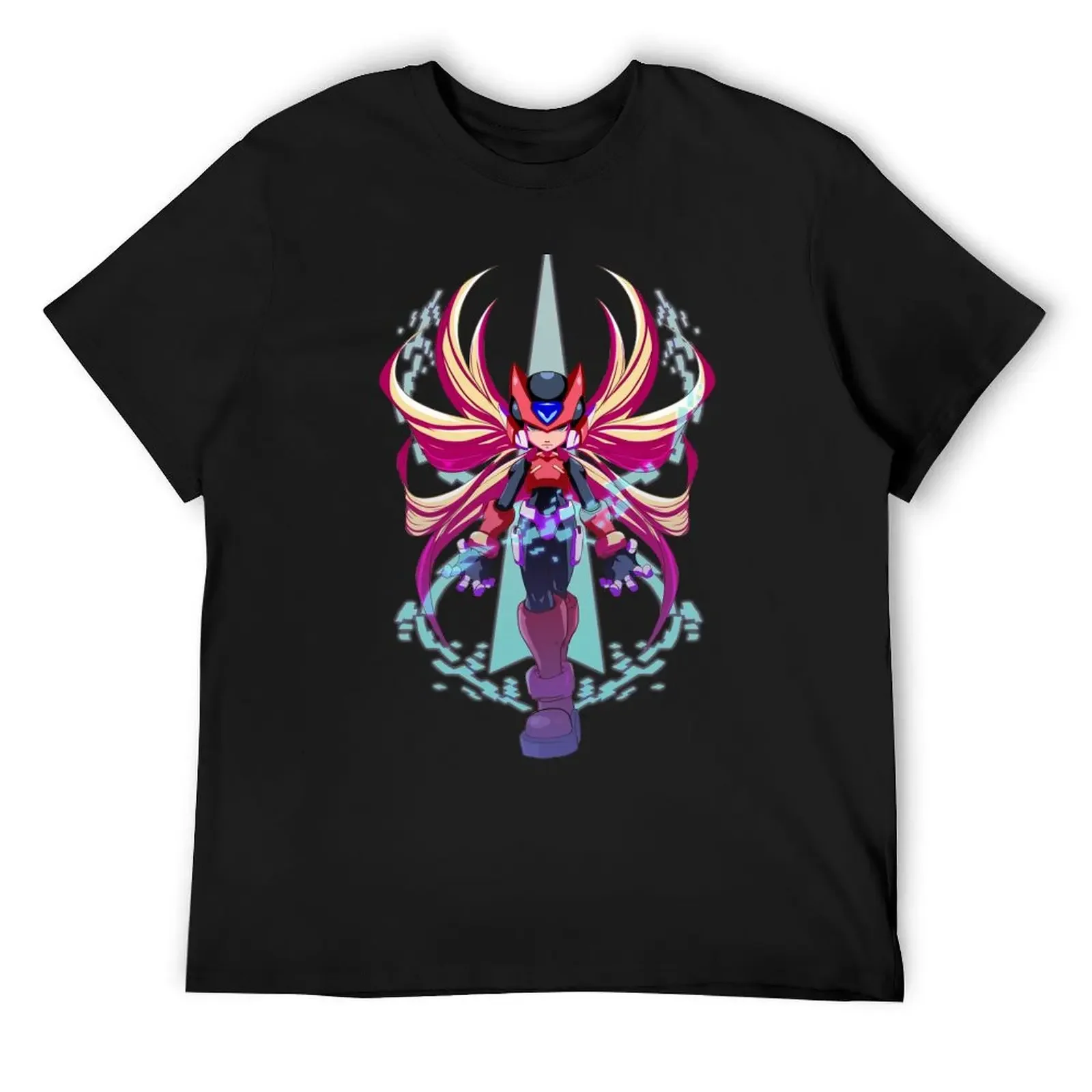 

Megaman Zero T-Shirt football t shirt oversize t-shirts man aesthetic clothes basketball graphic tees mens t shirts