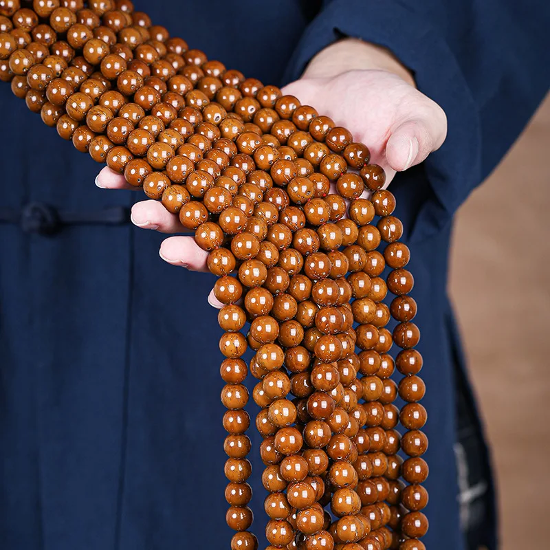 Zi Jin Shu Buddha 114 New Selected Natural Bodhi Bead Original Seed Bracelet Beads Men and Women Hand Toy Handmad