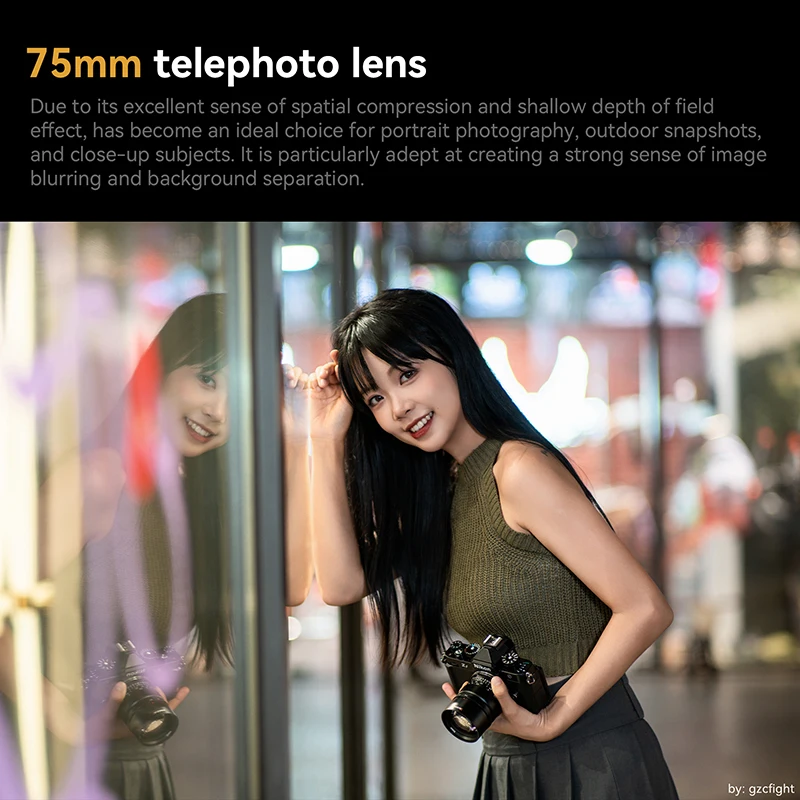 7artisans 75 مللي متر F1.4 إطار كامل التركيز اليدوي فتحة كبيرة صورة رئيس عدسة الكاميرا لسوني E Canon R Nikon Z L Mount