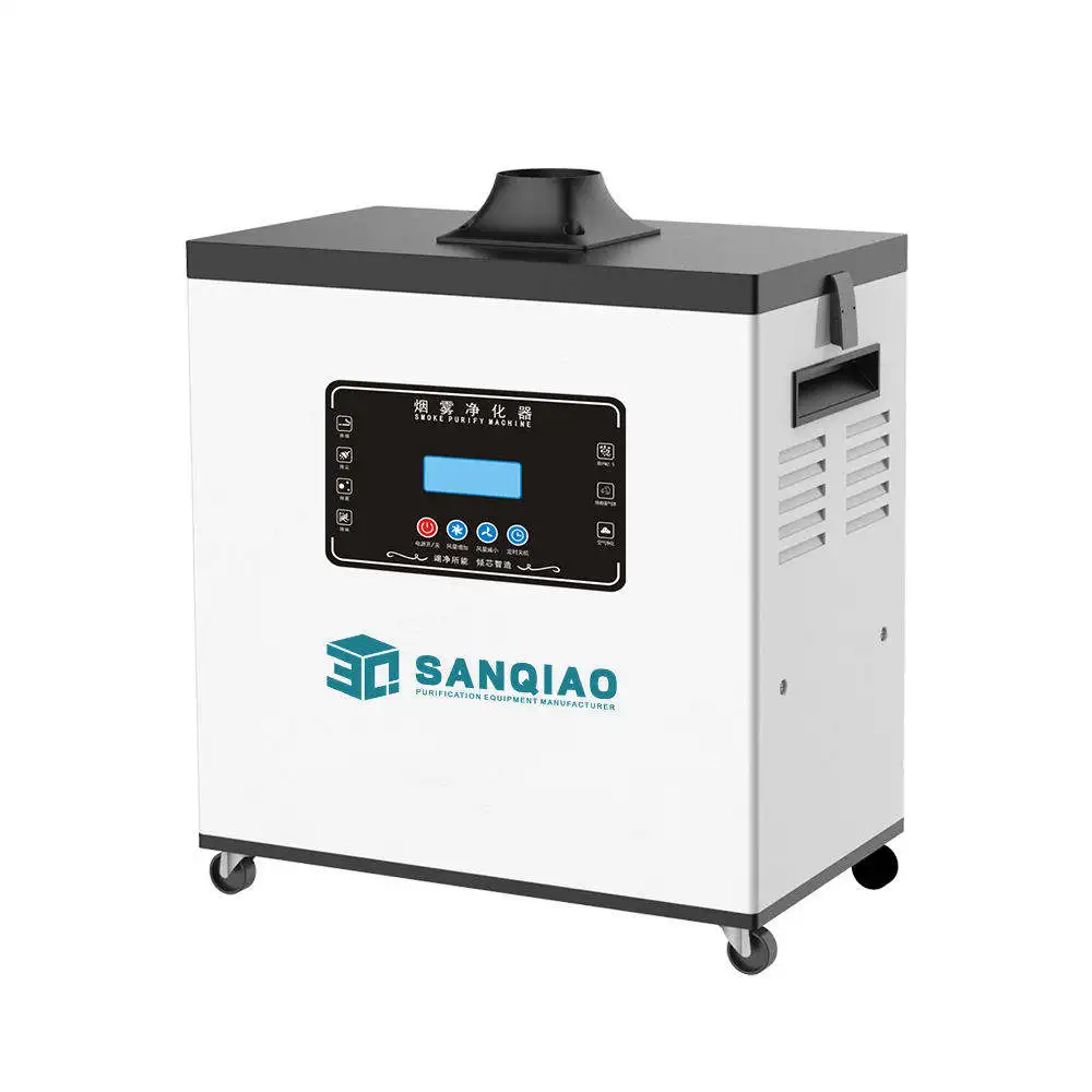 2025 Estrattore Macchina 300W Flusso d'aria Estrattore di fumi Pulitore portatile Collettore di polveri per unghie Evacuatore di fumo Filtro HEPA