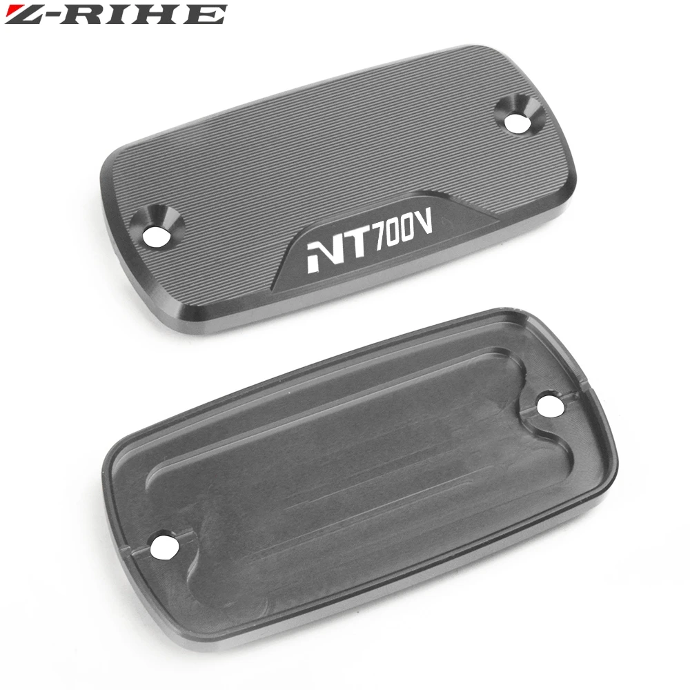 DO HONDA NT 700V NT700V 2010 2011 2012 2013 2014 Nowy motocykl CNC Aluminiowy przedni zbiornik płynu hamulcowego Pokrywa zbiornika oleju Korek