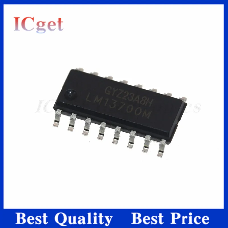 10Pcs New LM13700M LM13700MX/NOPB Operational Amplifier Chip SOP-16