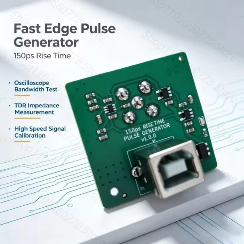 Fast Edge Pulse Generator 150ps Rise Time For Oscilloscope Bandwidth Test TDR Impedance Measurement Calibration Test Instrument