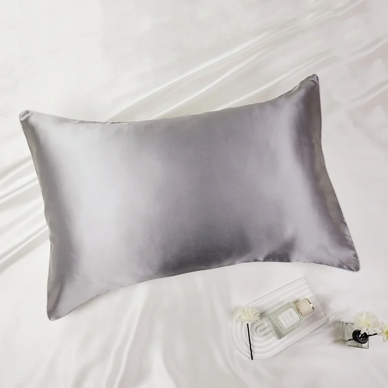 100% Natural Silk 22 momme Charmeuse Silk multicolor pillowcases pillow cases Envelope Closure standard queen king LS002