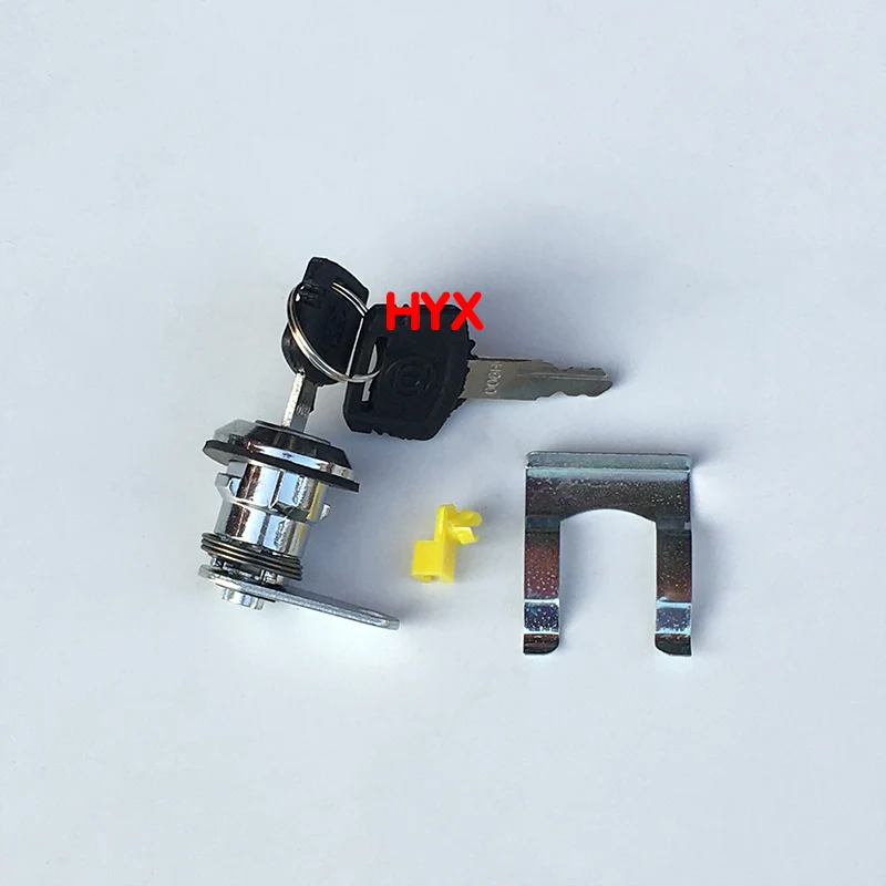 Excavator accessories Komatsu PC200-6/120-6/60-7/300-6 cab door lock inner and outer handle lock cylinder