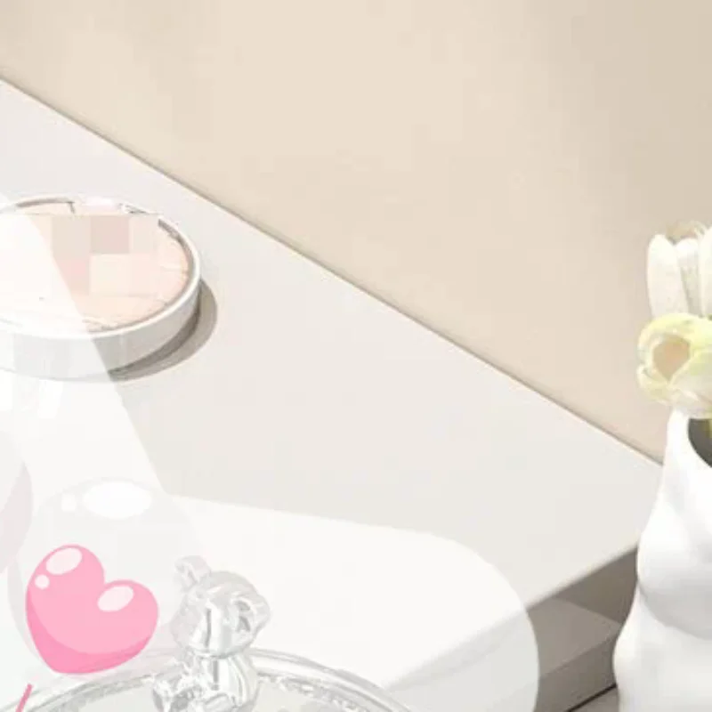 صندوق مجوهرات دوار، قسم شريطي شفاف، صندوق تخزين مجوهرات رائع، حلق، دبوس شعر وصندوق تخزين الخاتم