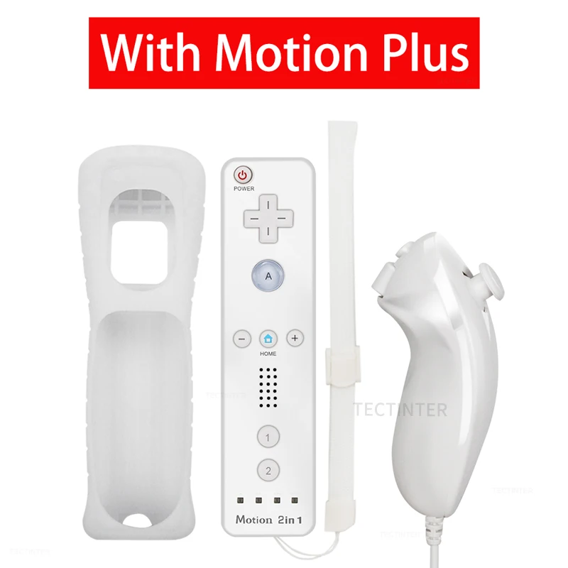 Nintendo Wii用2in1コントローラー モーションプラス対応