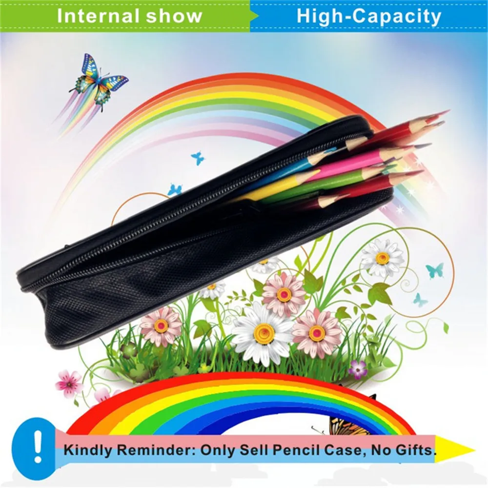 Japanese Anime Attack On Titan Pencil Case Cosplay Cartoon Cosmetic Bag Student Stationery Pouch Bags