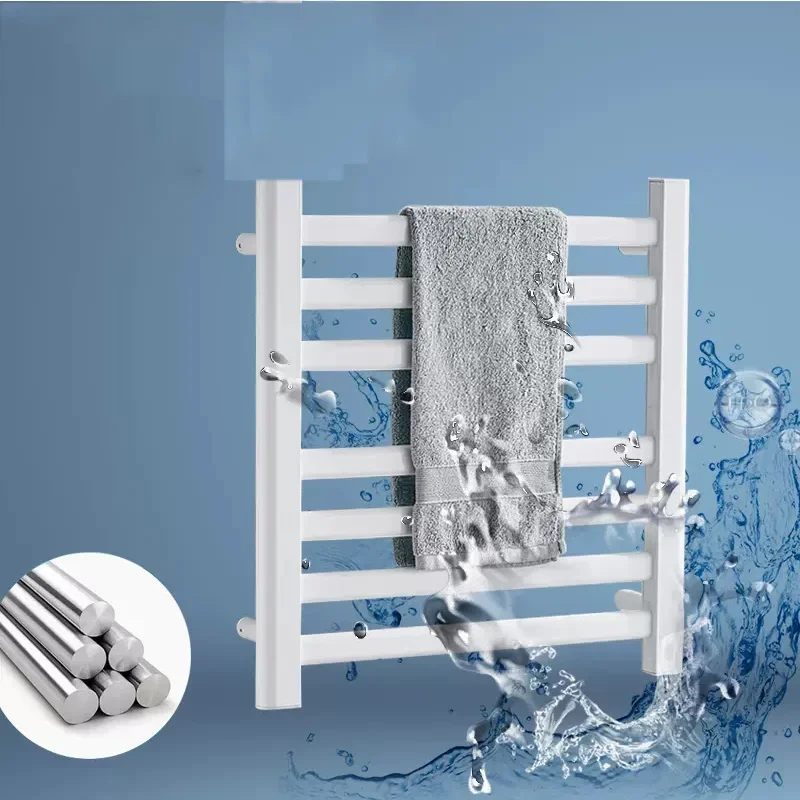 for Intelligent Electric Towel Rack Constant Temperature Household Bathroom No Punching Heating Drying Towel Rack