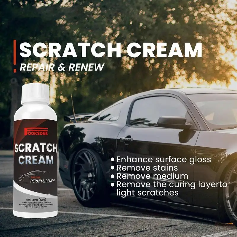 Scratch Remover For Vehicles Car Paint Repair Scratch Remover Paste 50ml Car Scratch Remover Polishing Product Repair Paint Any