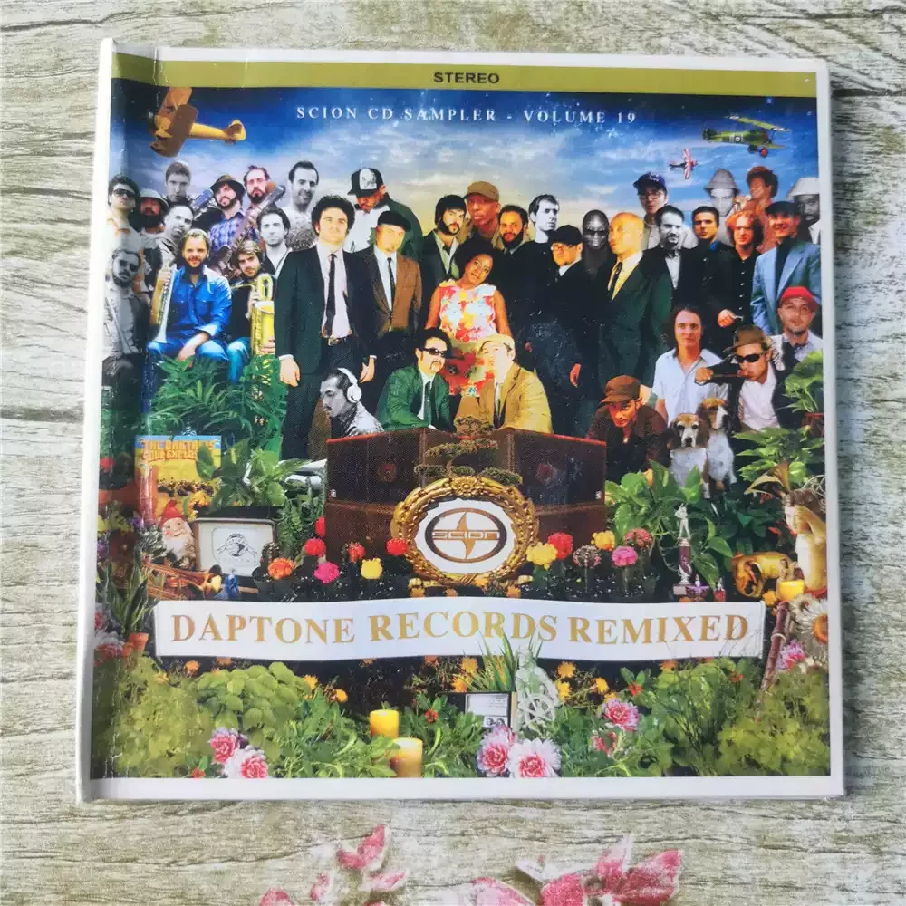 

CD 2CD Scion CD Sampler Volume 19 S A — промо-компиляция (2008), демонстрирующая репертуар Daptone Records в стиле соул/фэнк.