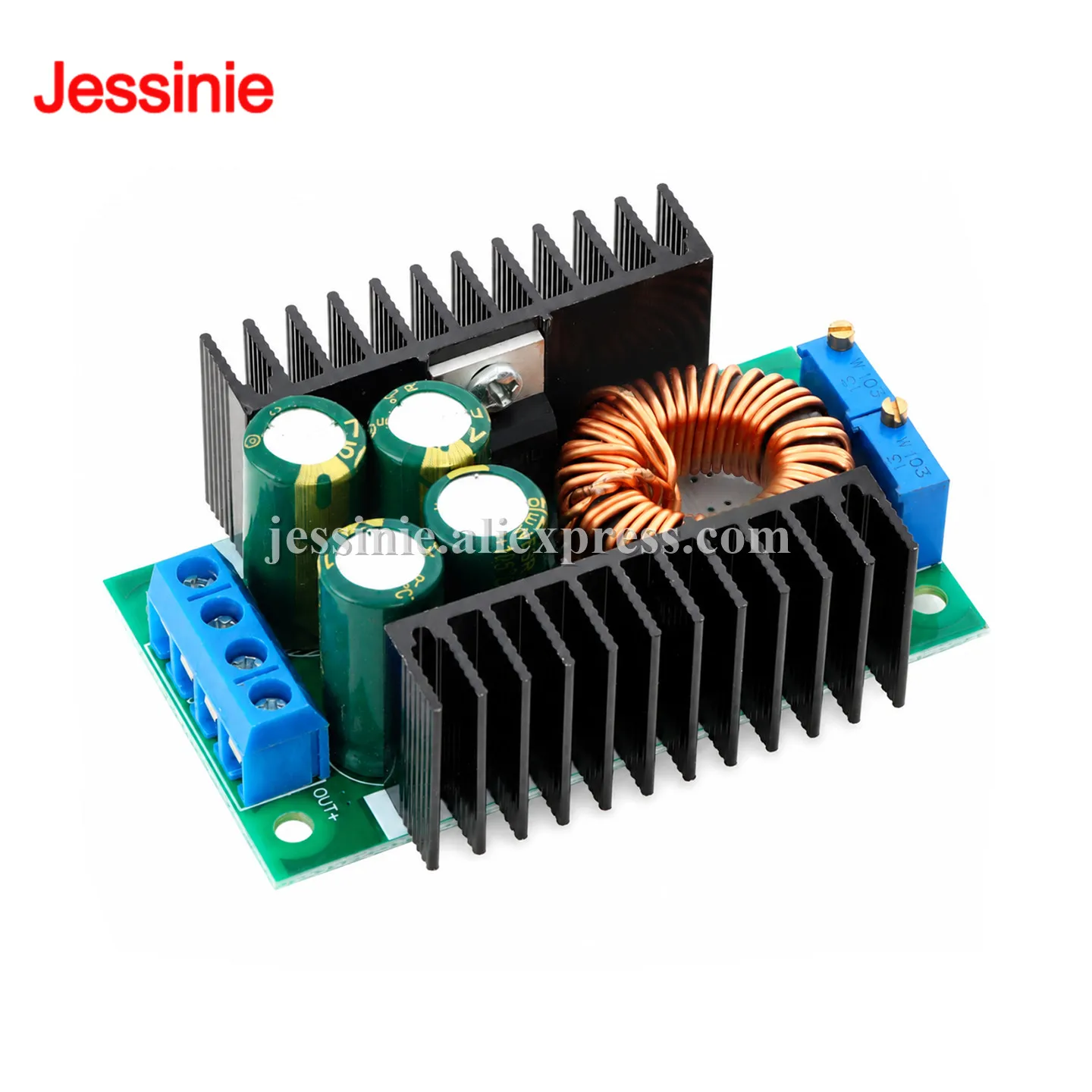 DC-DC 9A 300W CC CV Adjustable Step Down Buck Converter Constant Current Voltage 5-40V To 1.2-35V Power Supply Module LED Driver