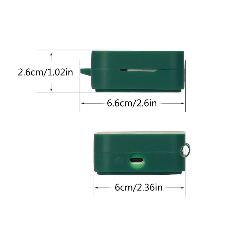 Capa protetora não deslizamento manga à prova dwaterproof água caso silicone para orelha 3 dropship