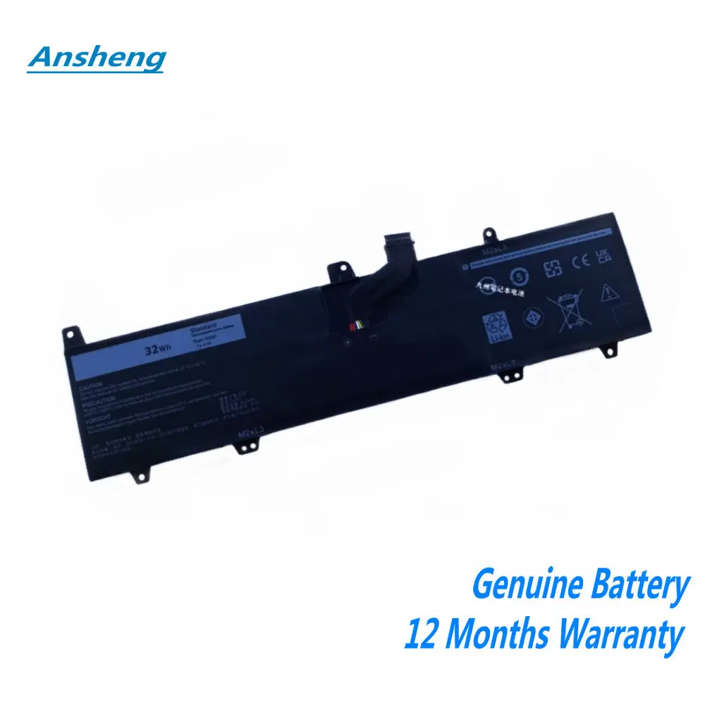 

7.6V 32Wh 0JV6J Laptop Battery For DELL Inspiron 11-3000 3162 3164 3168 8NWF3 PGYK5 0HH6K9