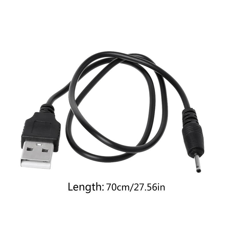 Zapasowy przewód ładowarki USB Długość kabla ładującego 70 dla N73 E65 6300 6280 Kabel do ładowania telefonu Lekki