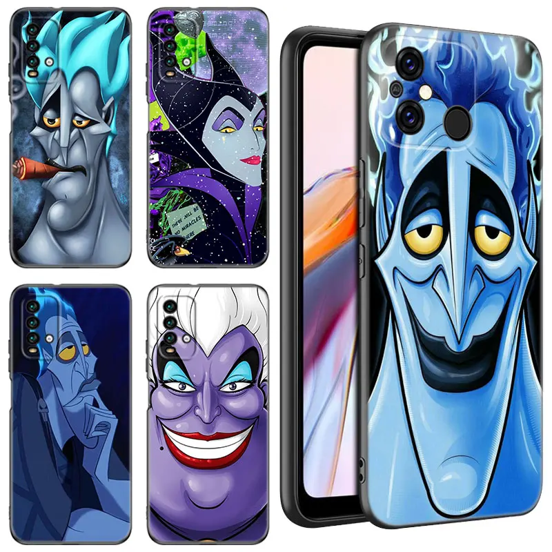 Evil Villains H-HADES Phone Case For Xiaomi Redmi 11 Prime 11A 12C 13C A1 A2 + A3 12 4G 10 13R 5G 9A 10A 9C 10C 9i 12R Note 9T