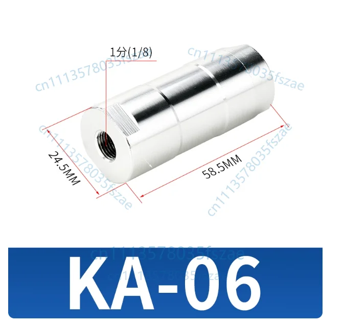 Accessories 1pcs pneumatic one-way valve air pump gas air pipe check valve ka-06, ka-10