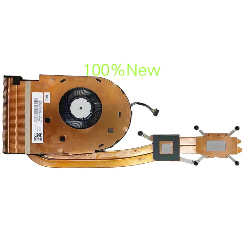 New Original DIS CPU Cooler Cooling Fan Heatsink for Lenovo ThinkPad T590 P53S P15S T15 Gen 1 Laptop 01YU193 01YU192 5H40W36707