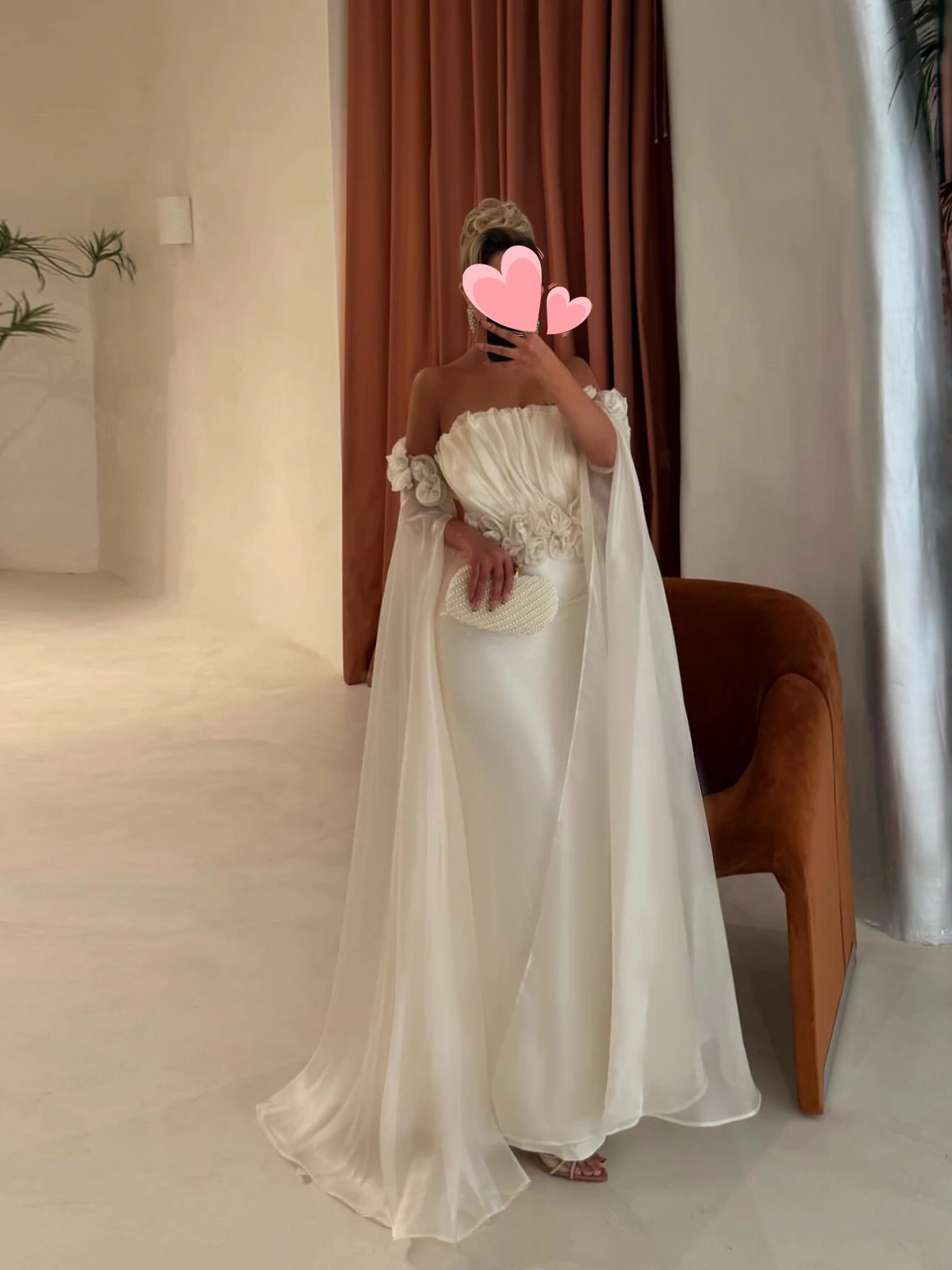 

Платье Oisslec, элегантное винтажное платье цвета шампанского с блестящими рюшами и цветами на заказ, вечернее платье для выпускного вечера, вечерние платья