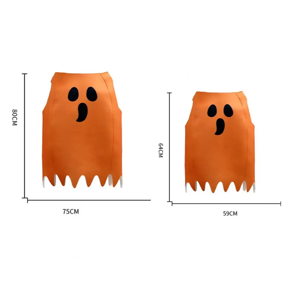 어린이를위한 할로윈 의상 성인을위한 소름 끼치는 유령 할로윈 의상 어린이 무대 쇼 파티 복장을위한 전신 유령 슈트