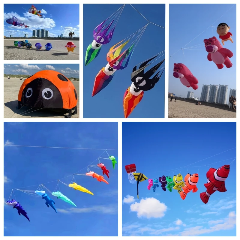 ว่าวปลาหมึก ว่าวปลาบิน ว่าวเป่าลม ว่าวเต่าทอง ว่าวผ้าไนลอนนุ่ม ว่าวรูปหมี ว่าวรูปเพนกวิน โรงงานผลิตว่าว